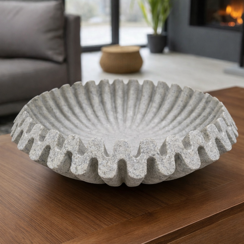 קערת פרח חאקי