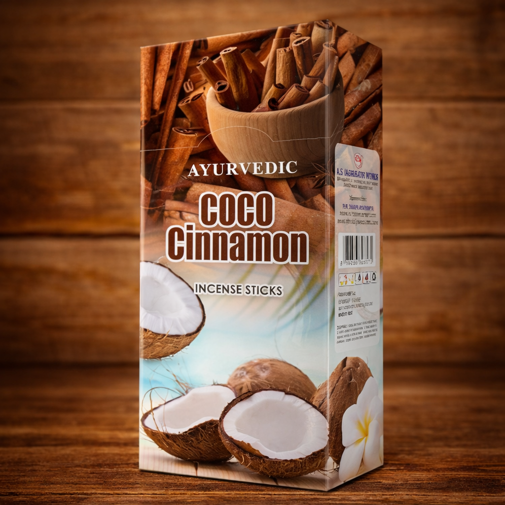 מארז של 6 חבילות קטורת הודית איכותית