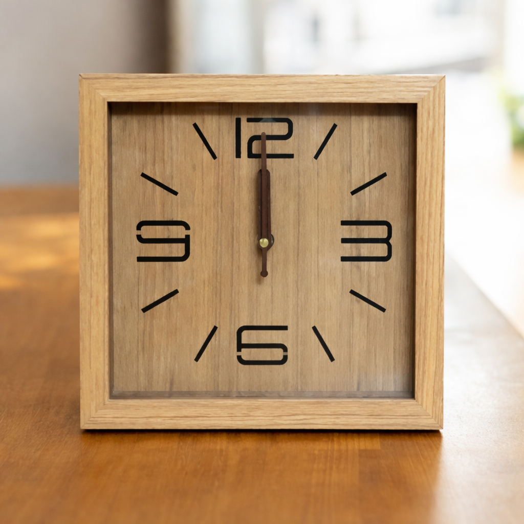 שעון מרובע לתלייה\למעמד