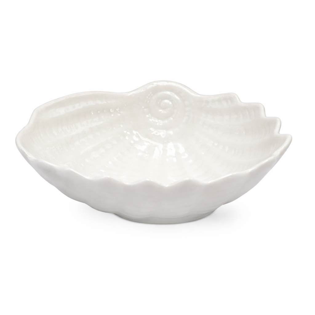 סט 6 קערות קרמיקה בצורת צדף