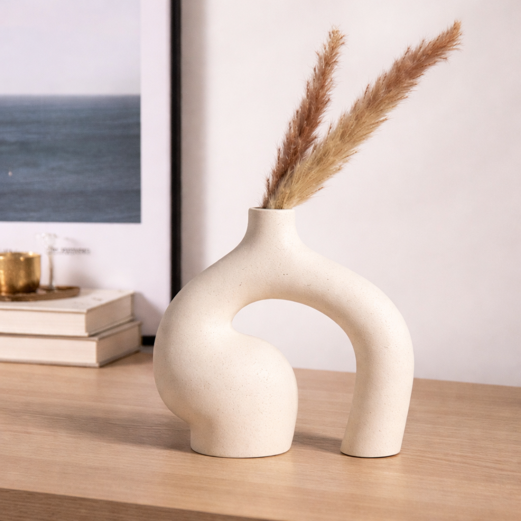 אגרטל קרמיקה "רגל" 22*8 ס"מ