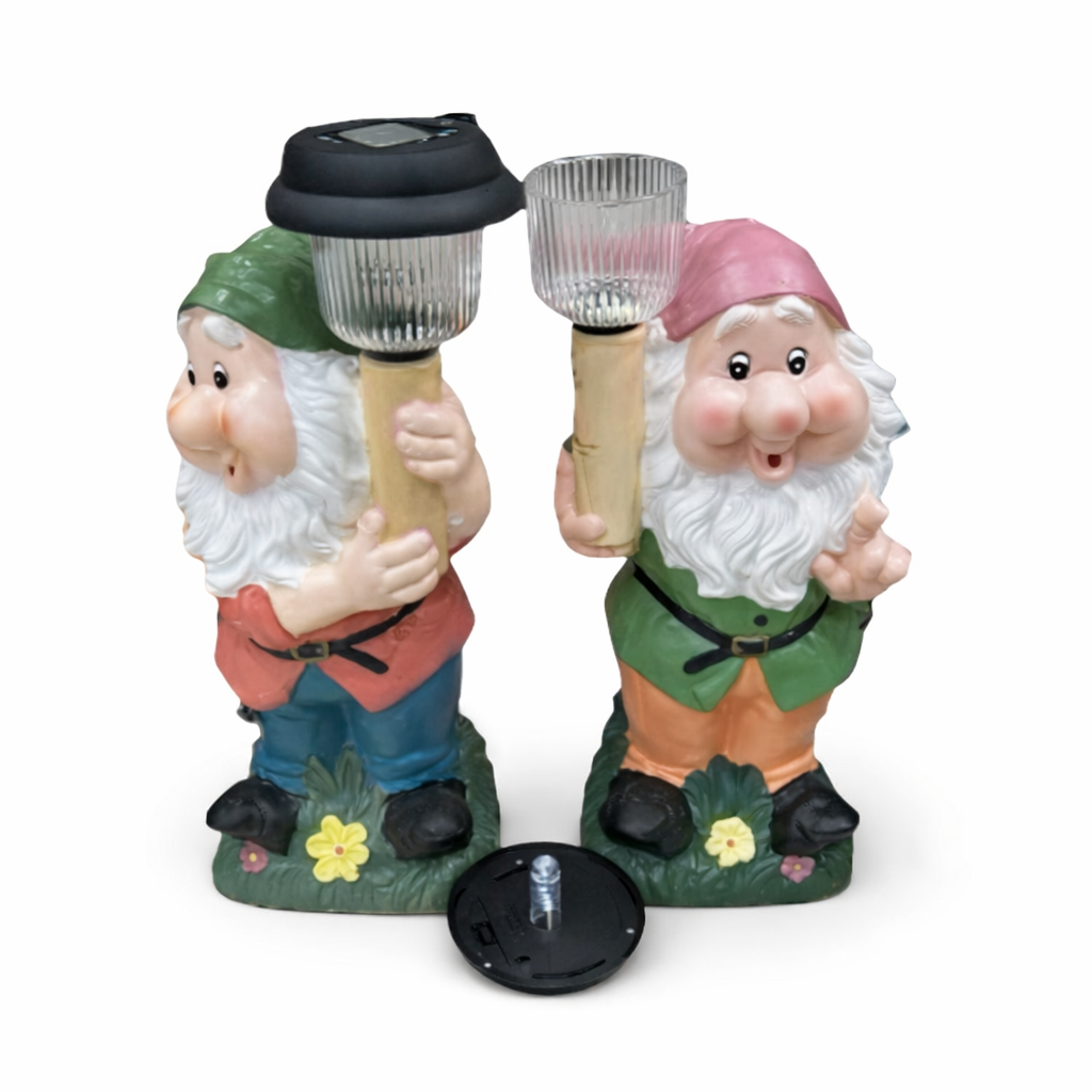 גמד גינה סולארי