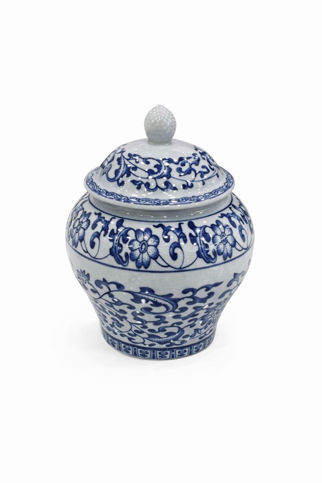 אגרטל עם מכסה סיני